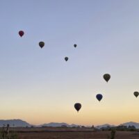 Balloons over Marrakech
